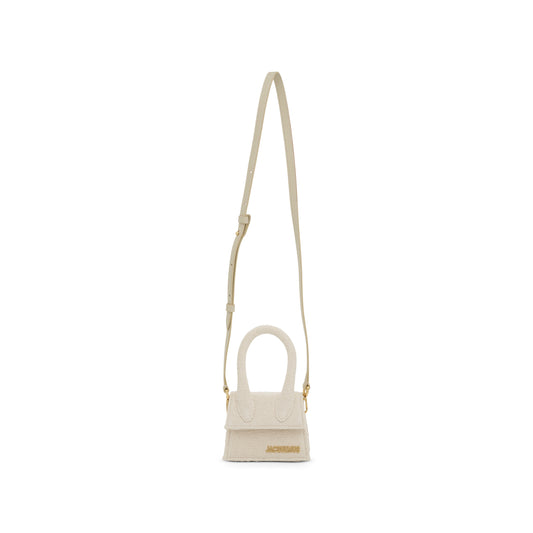 Le Chiquito Mini Canvas Bag in Off-White