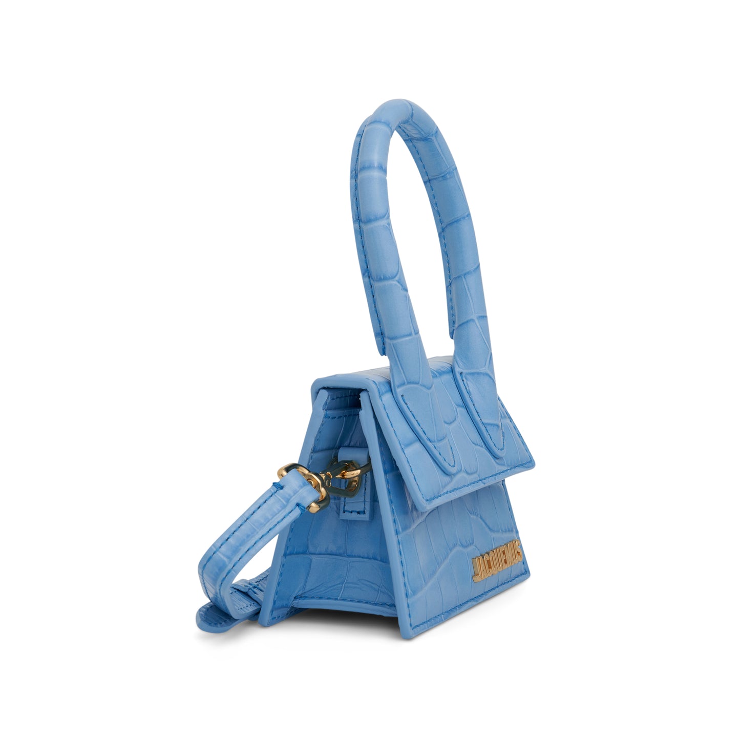 Le Chiquito Mini Leather Bag in Blue