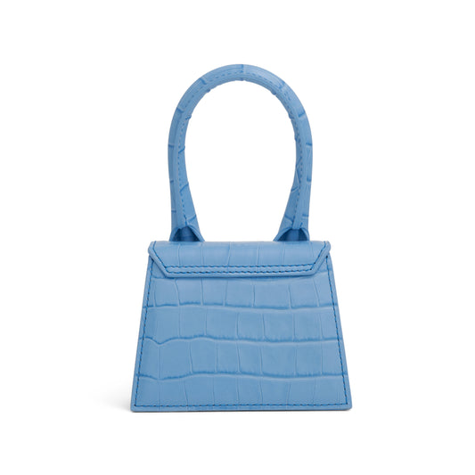 Le Chiquito Mini Leather Bag in Blue