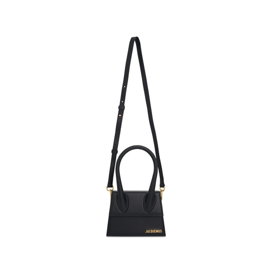 Le Chiquito Moyen Leather Bag in Black