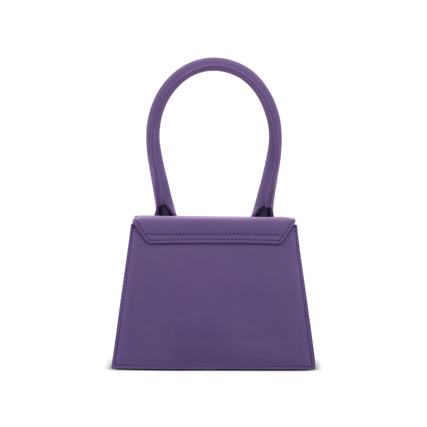 Le Chiquito Moyen Leather Bag in Purple