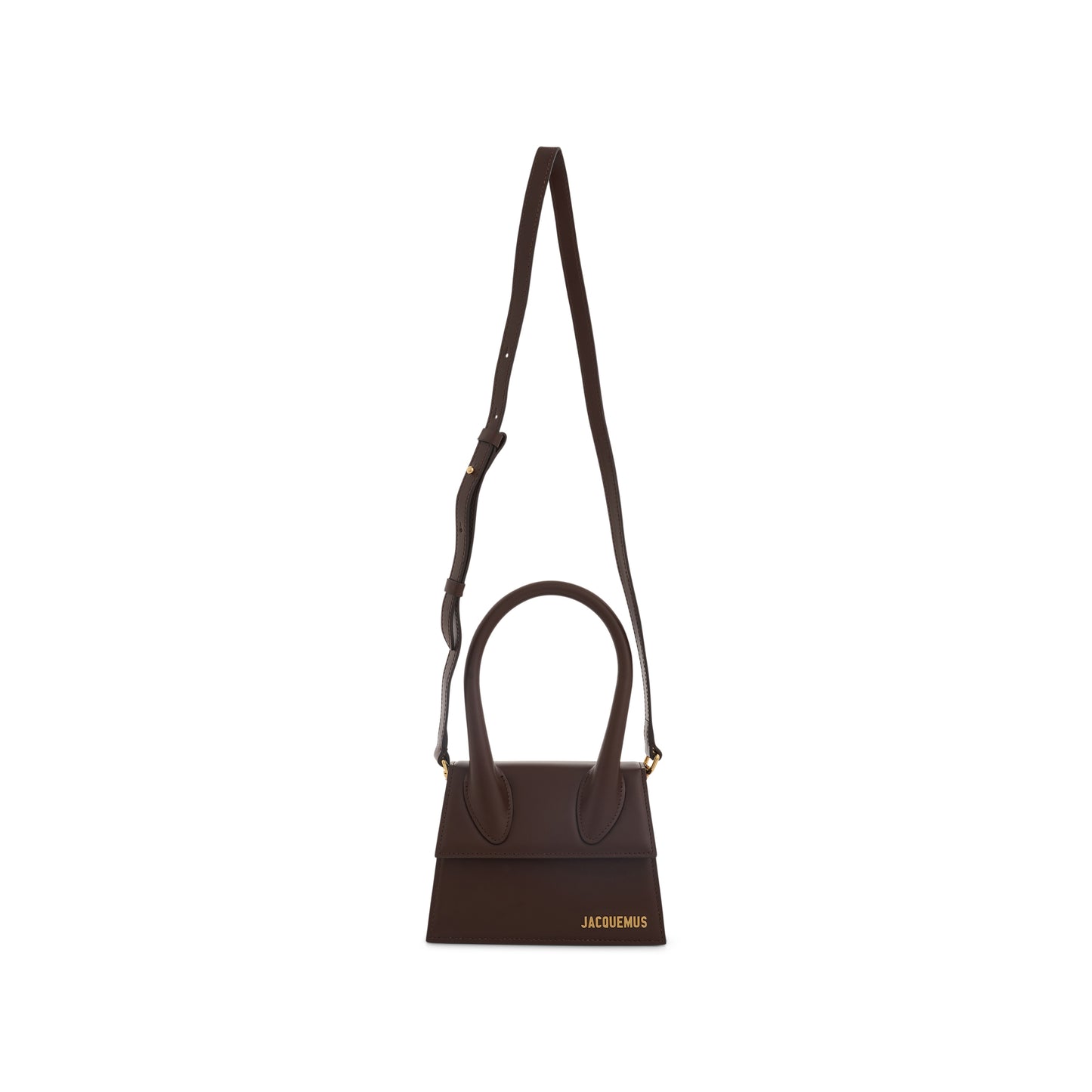 Le Chiquito Moyen Leather Bag in Brown