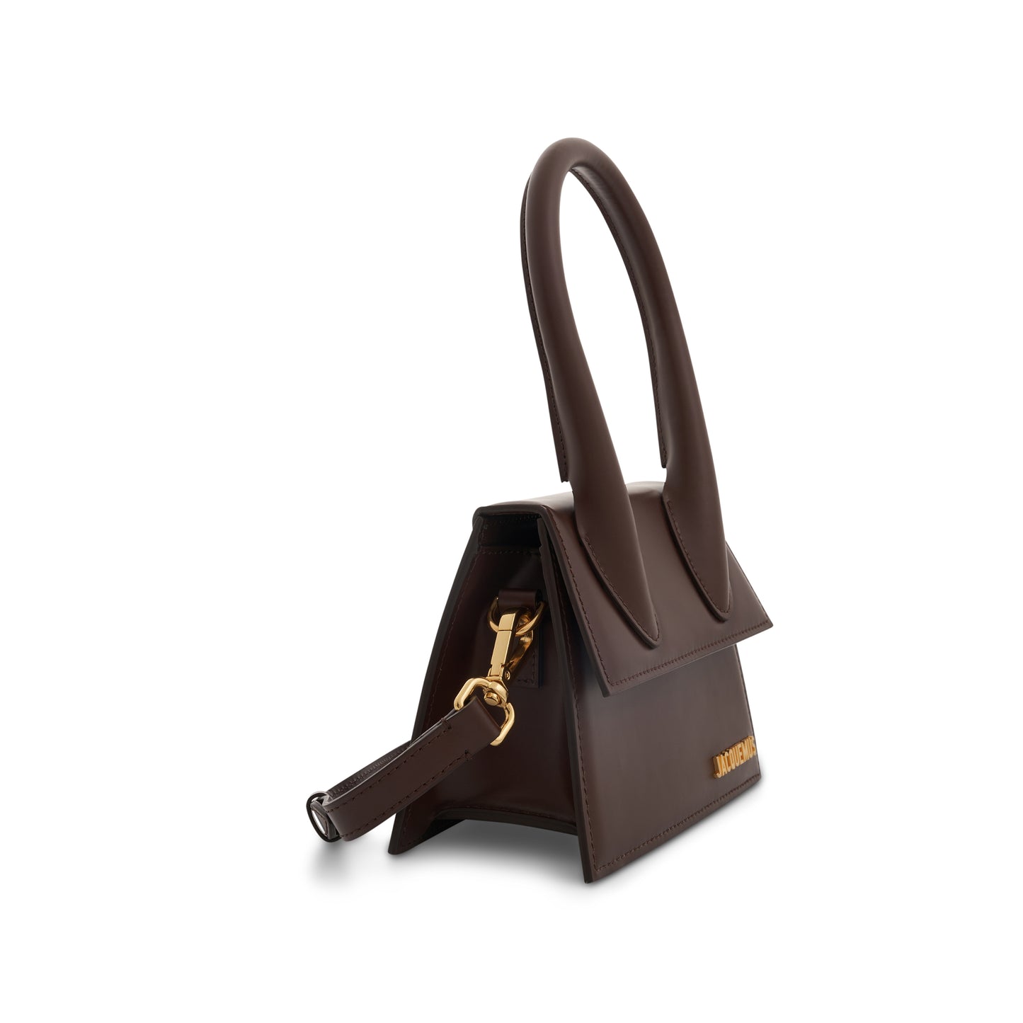 Le Chiquito Moyen Leather Bag in Brown