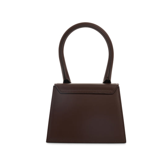 Le Chiquito Moyen Leather Bag in Brown