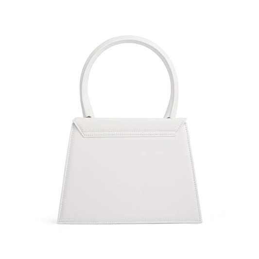 Le Grand Chiquito Leather Bag in White