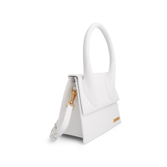 Le Grand Chiquito Leather Bag in White