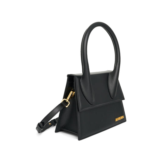 Le Grand Chiquito Leather Bag in Black