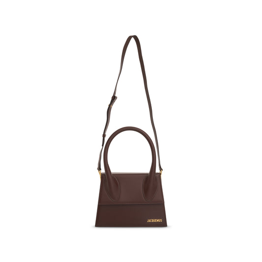 Le Grand Chiquito Leather Bag in Brown