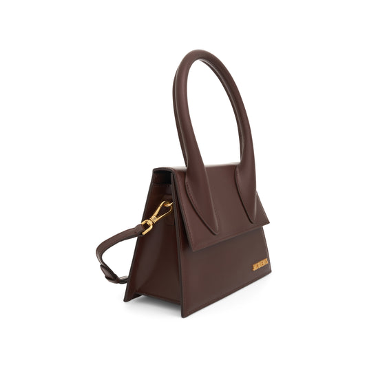 Le Grand Chiquito Leather Bag in Brown