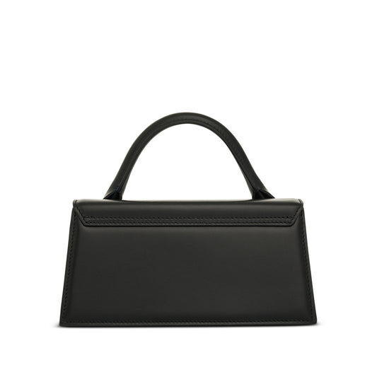 Le Chiquito Long Leather Bag in Black