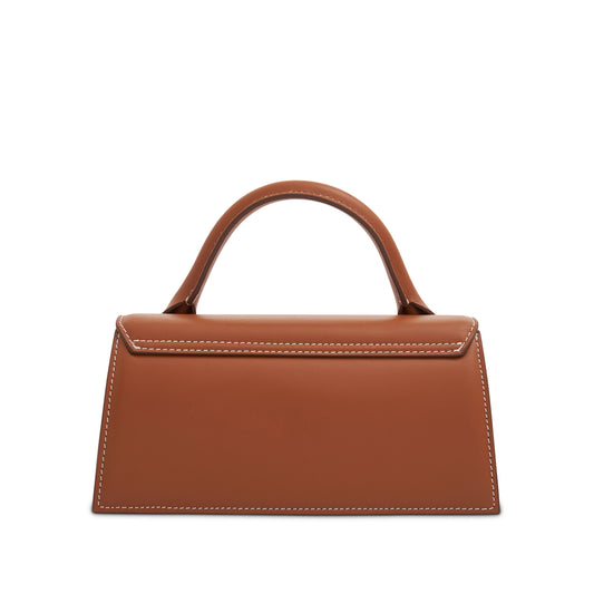 Le Chiquito Long Leather Bag in Light Brown