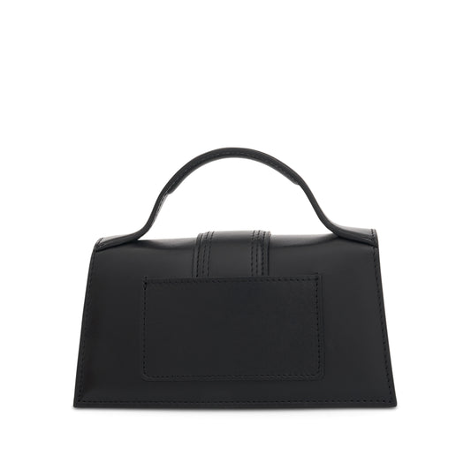 Le Bambino Mini Leather Bag in Black