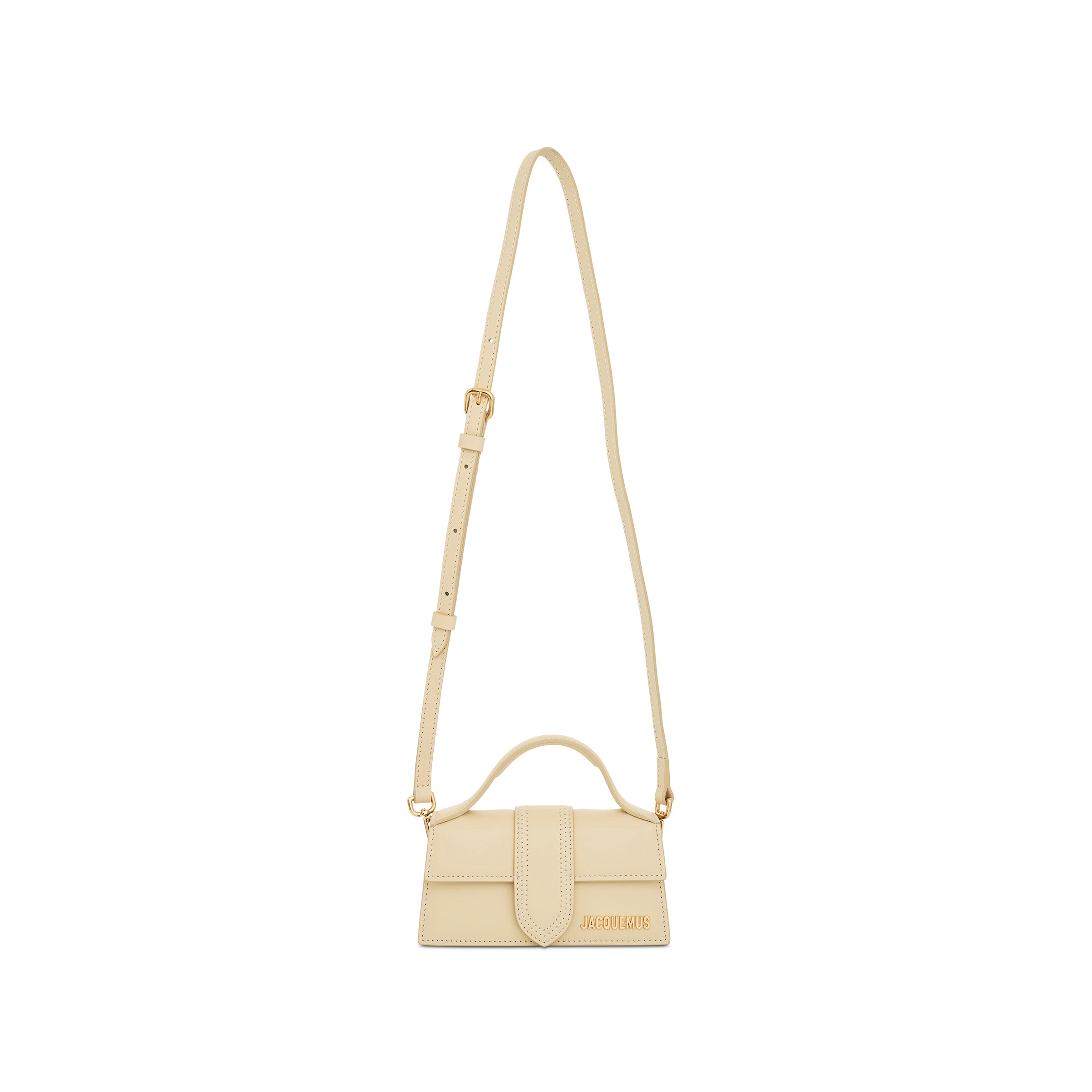 Le Bambino Leather Bag in Ivory