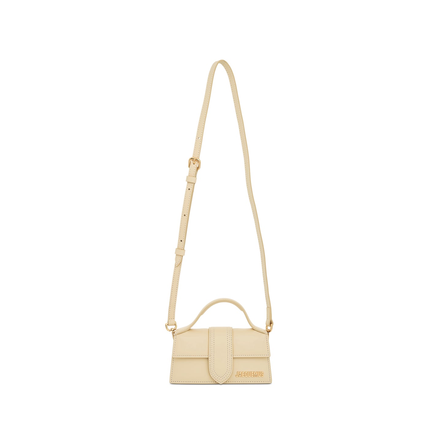 Le Bambino Leather Bag in Ivory