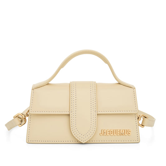 Le Bambino Leather Bag in Ivory