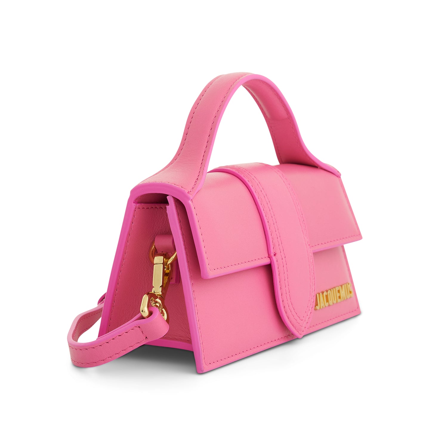 Le Bambino Mini Leather Bag in Pink