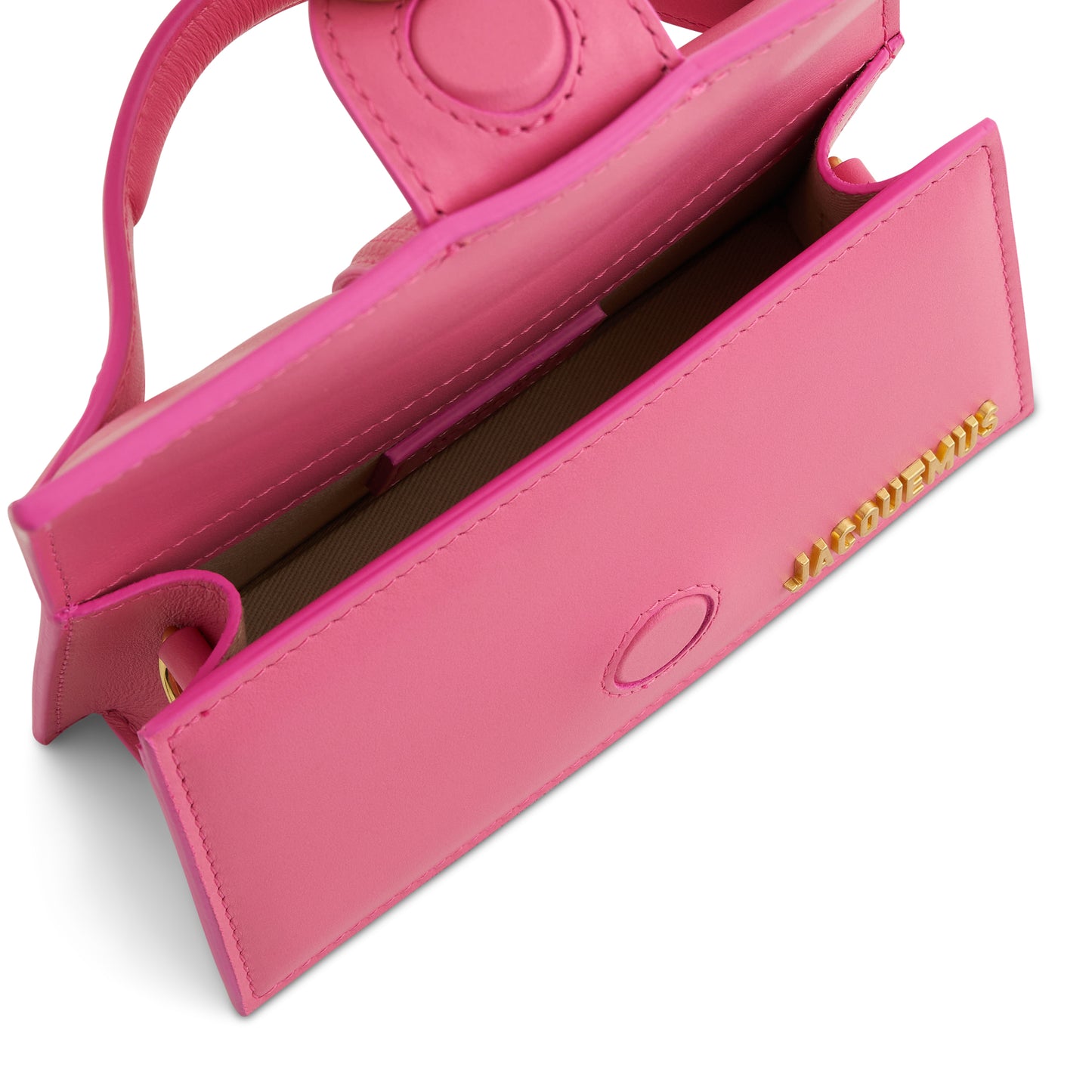 Le Bambino Mini Leather Bag in Pink