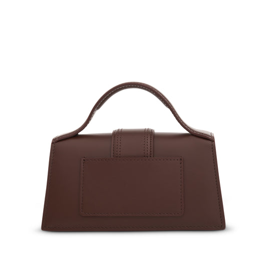 Le Bambino Mini Leather Bag in Brown