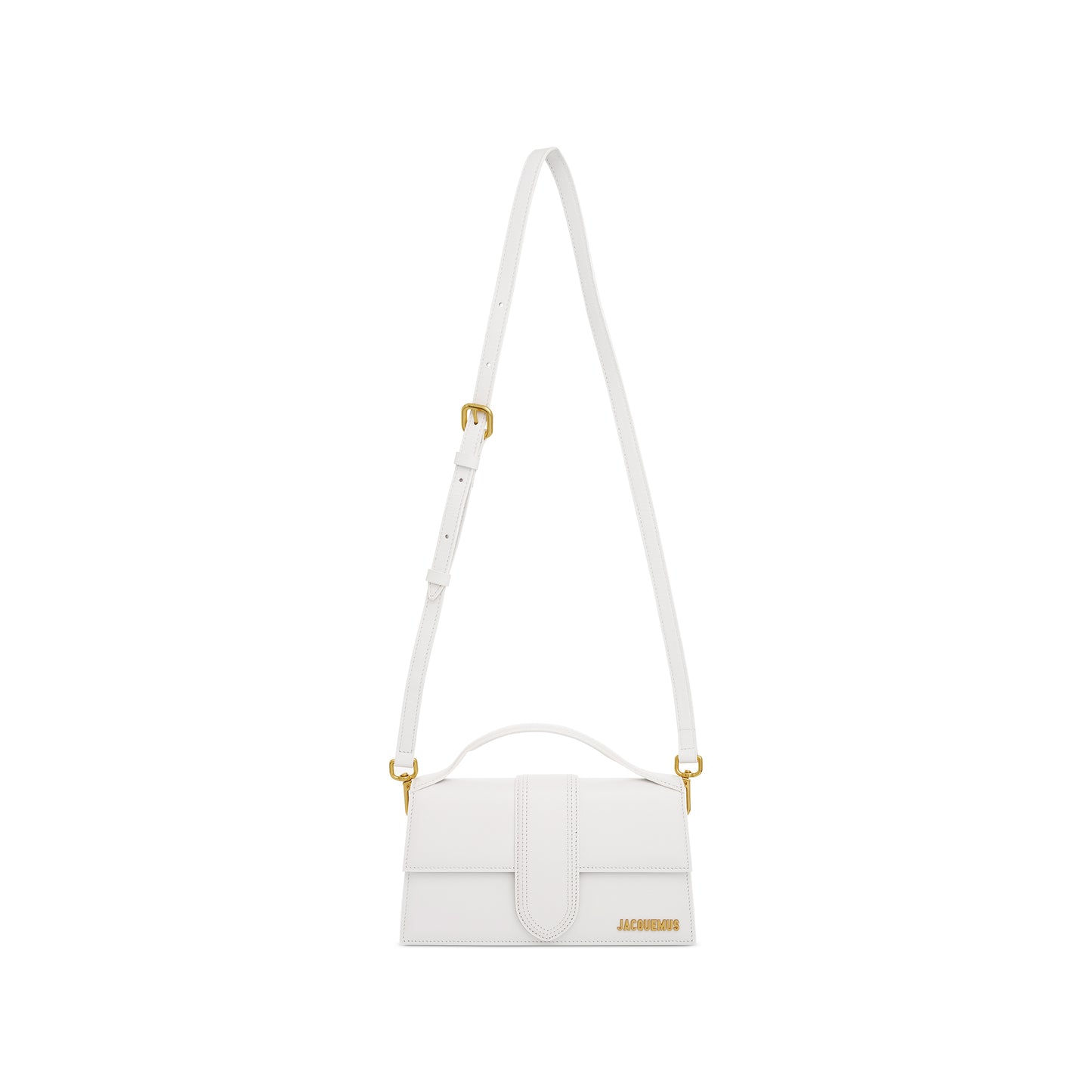 Le Grand Bambino Leather Bag in White