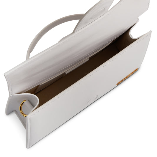 Le Grand Bambino Leather Bag in White