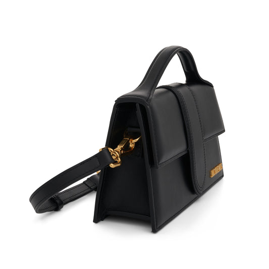 Le Grand Bambino Leather Bag in Black