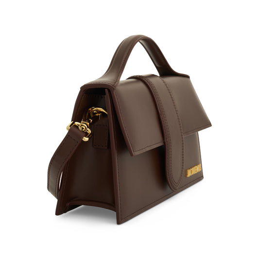 Le Grand Bambino Leather Bag in Brown