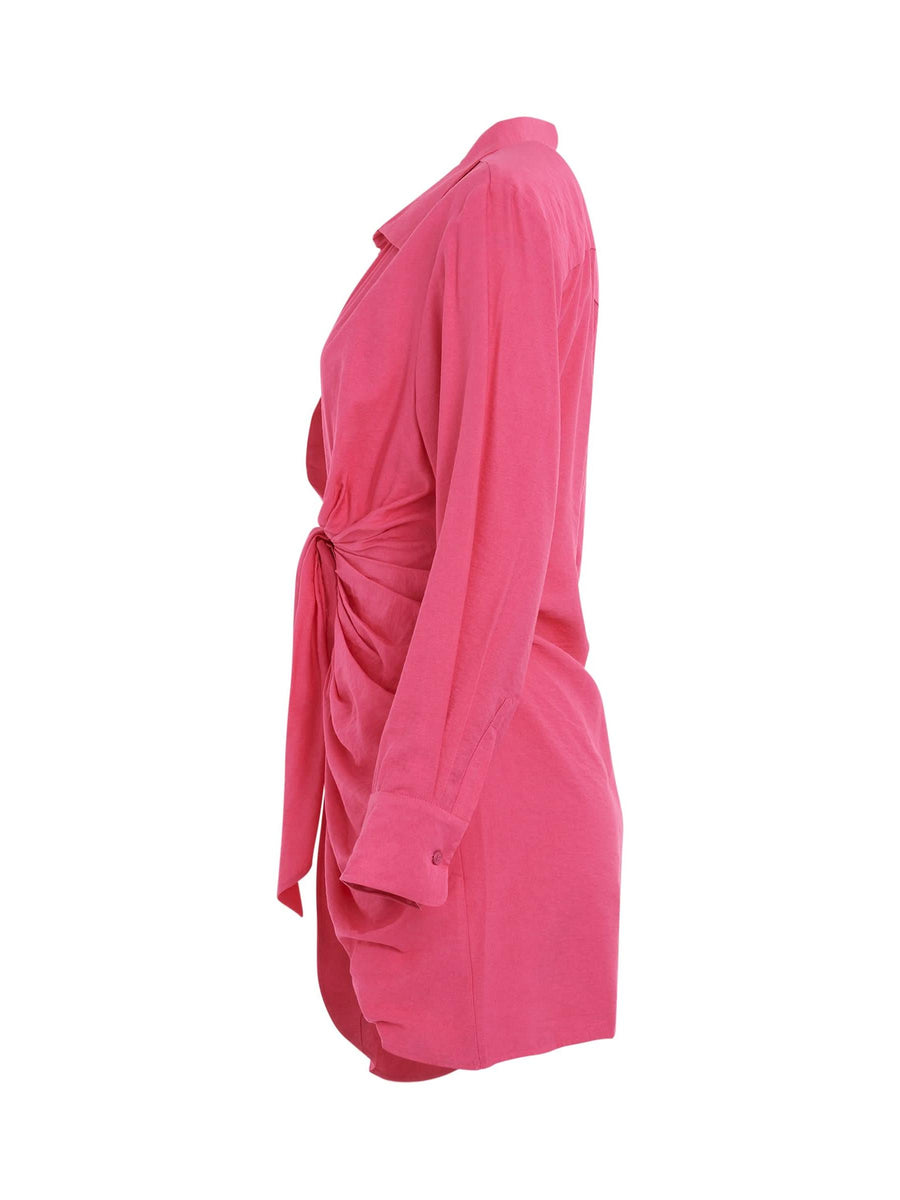 Bahia Sash Dress in Pink