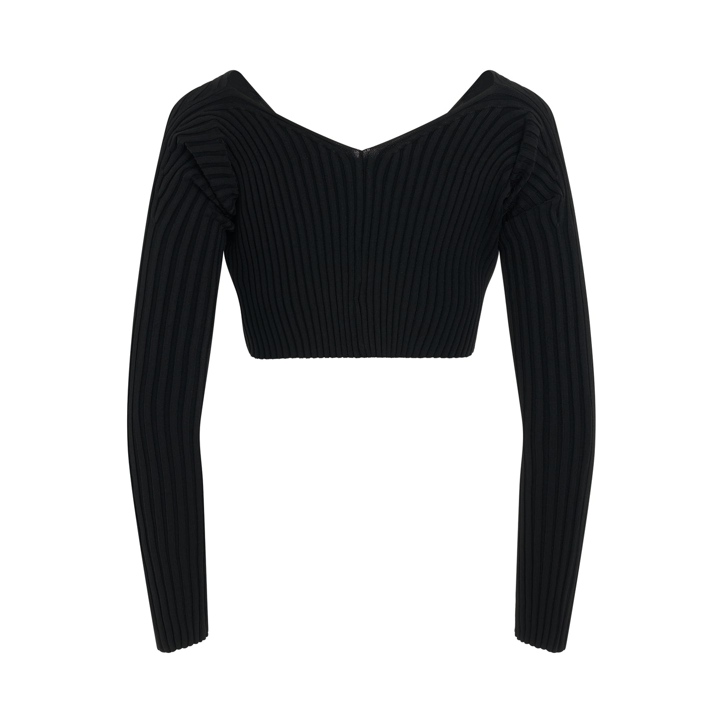 Pralu Micro Charm Cardigan in Black