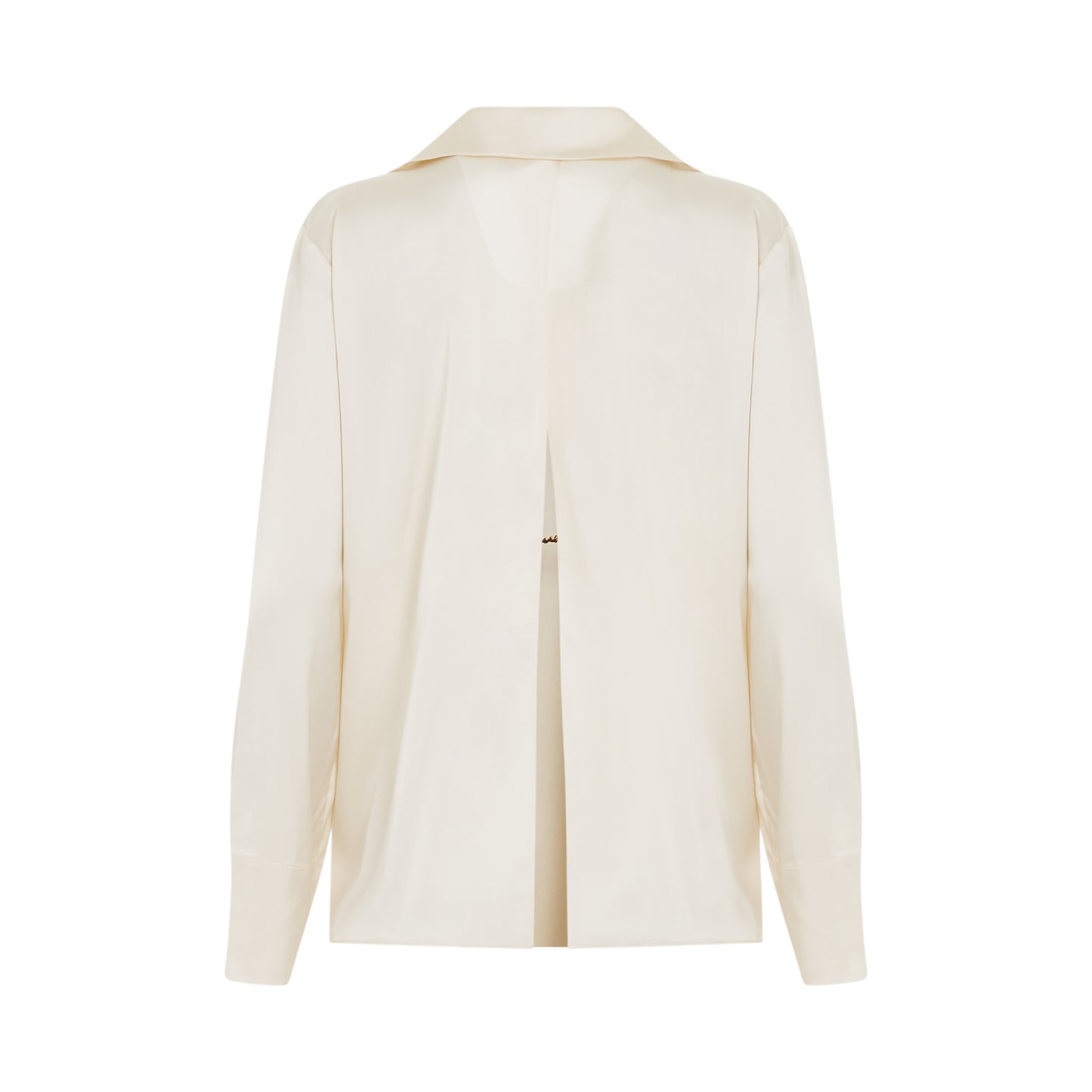 Notte Open Charm Shirt in Off-White