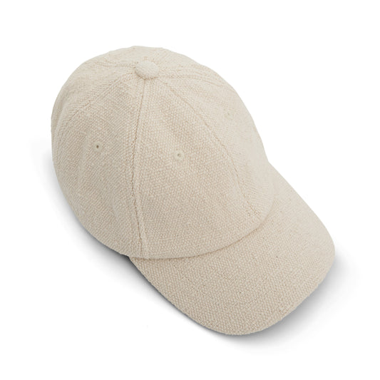 Jacquemus Signature Canvas Cap in Off-White