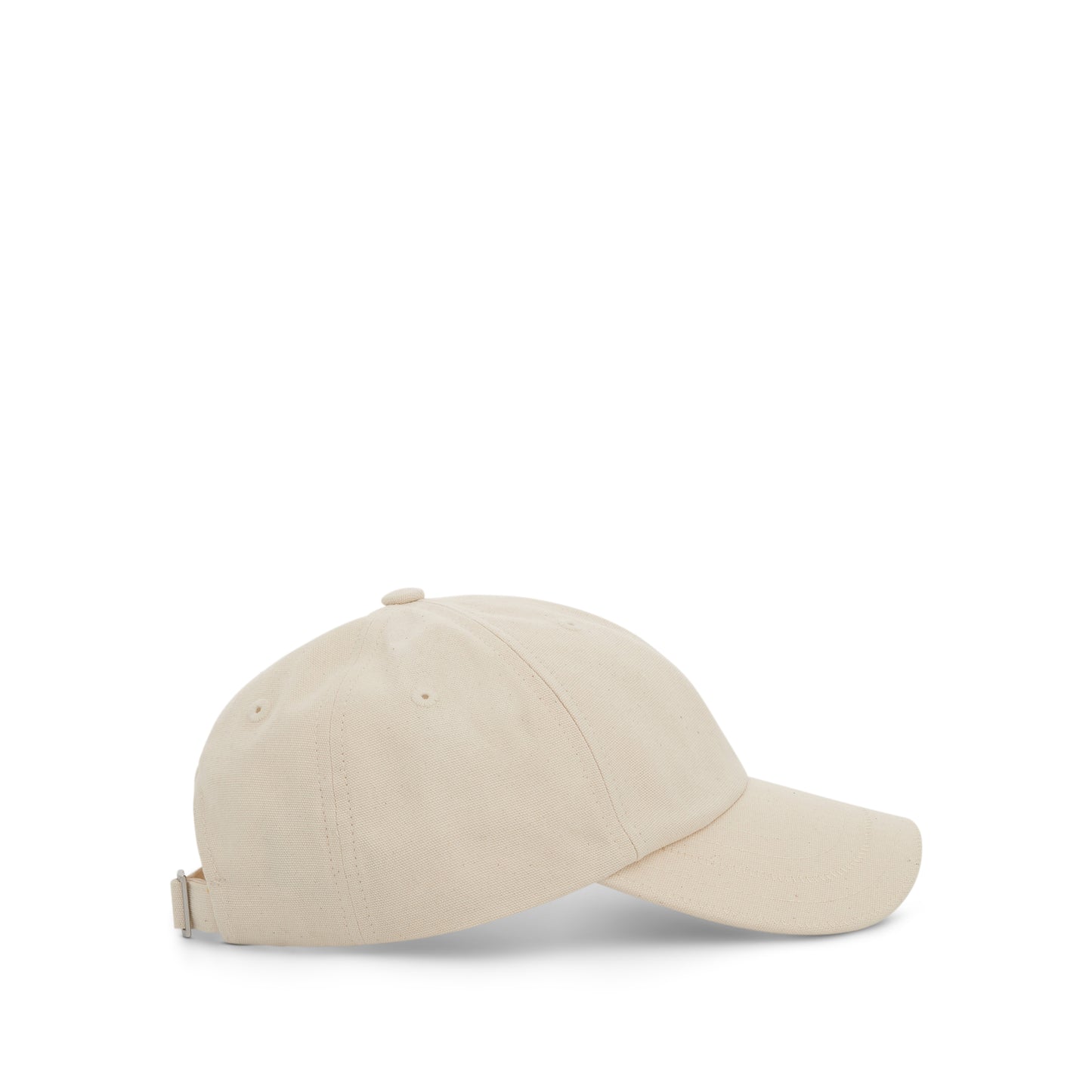 Jacquemus Signature Cap in Off-White