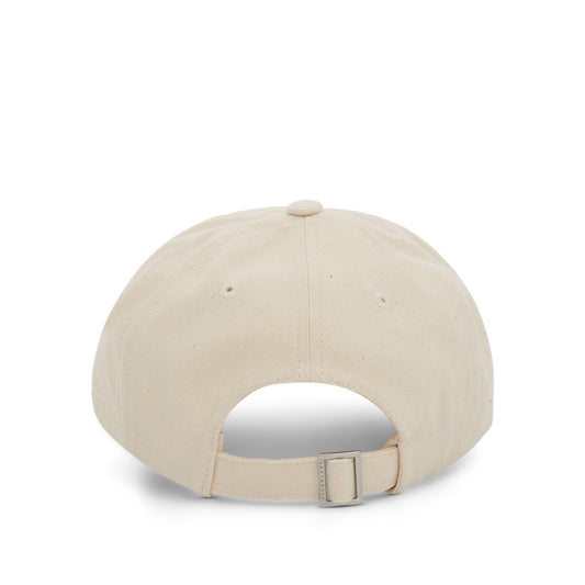 Jacquemus Signature Cap in Off-White