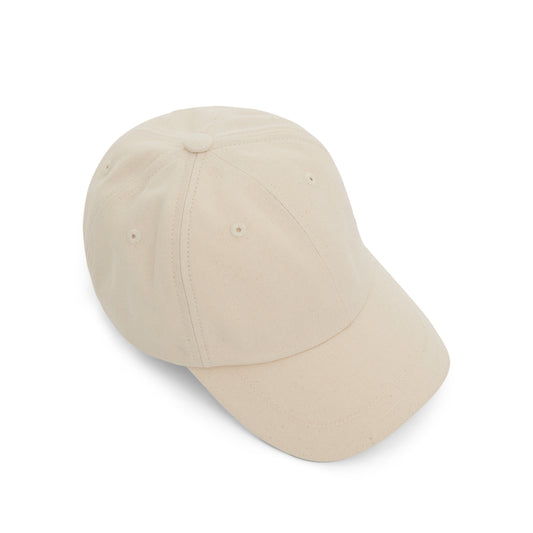 Jacquemus Signature Cap in Off-White