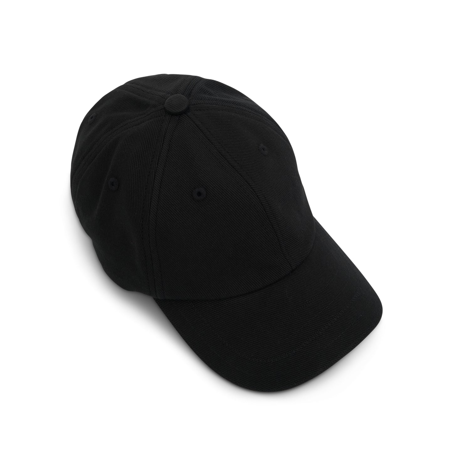 Jacquemus Signature Cap in Black