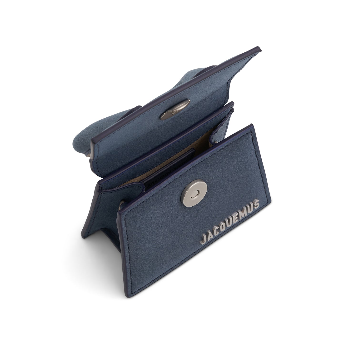 Le Chiquito Homme Mini Leather Bag in Dark Navy