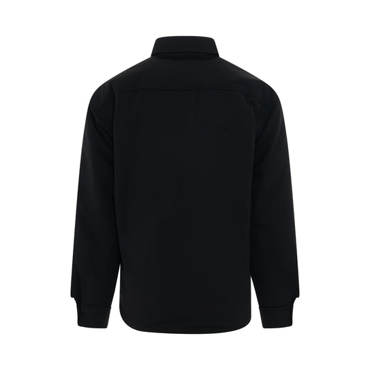 Boulanger Puffed Overshirt in Black