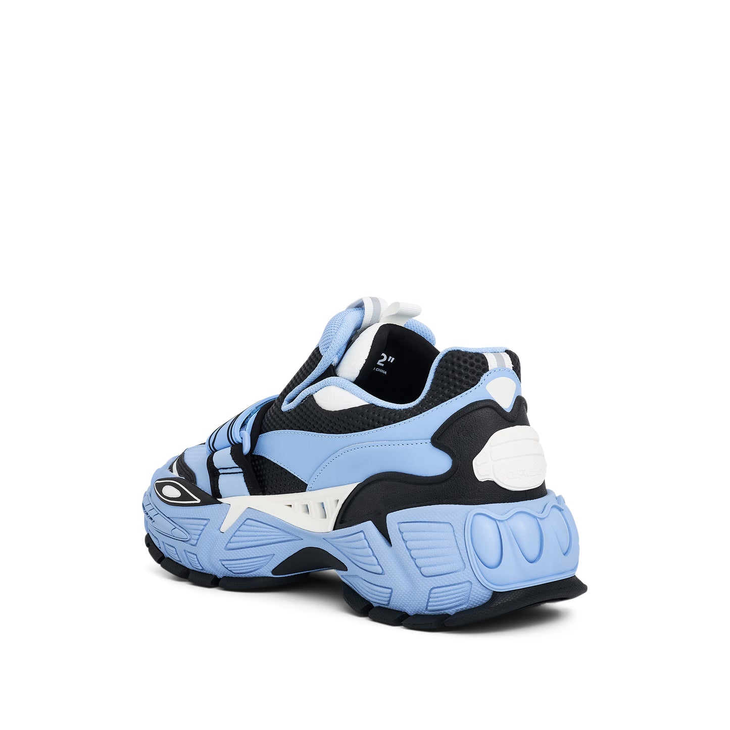 Glove Slip On Sneaker in Light Blue/Black