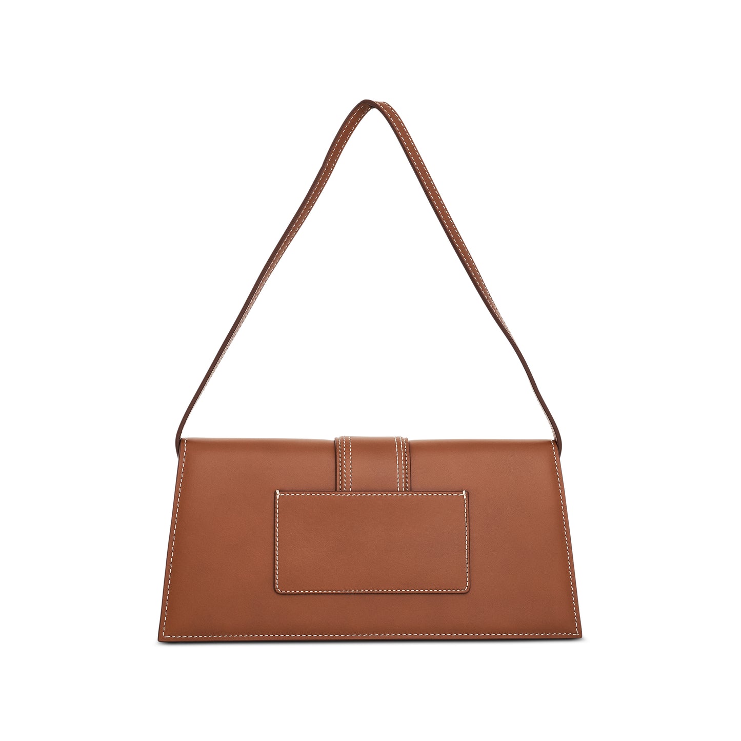 Le Bambino Long Leather Bag in Light Brown 2