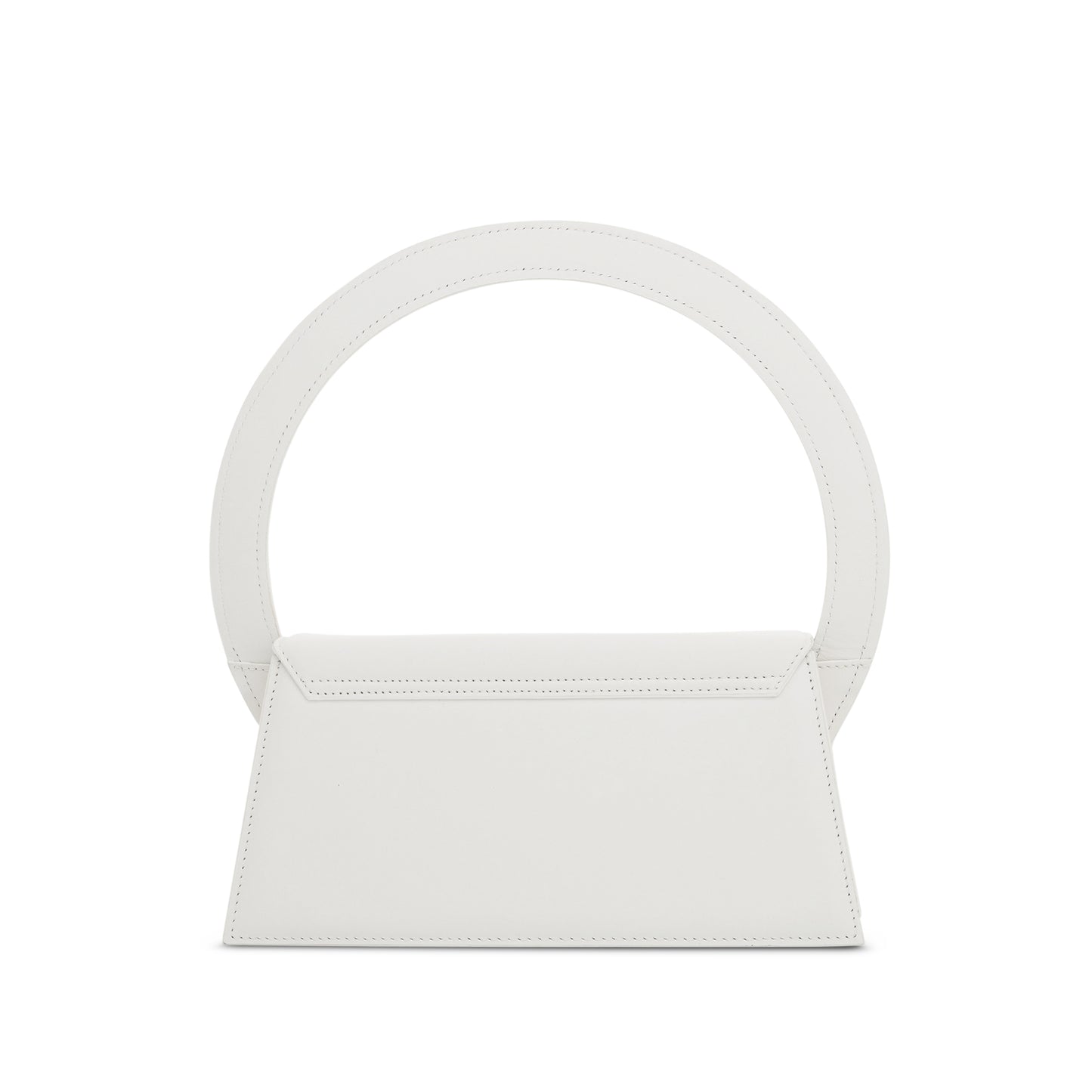 Le Sac Rond Circle Purse in White