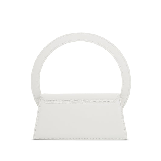 Le Sac Rond Circle Purse in White