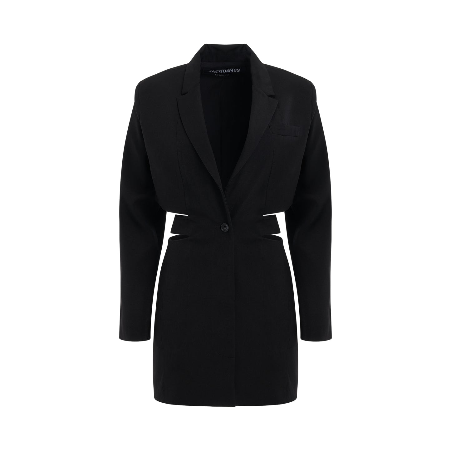 Bari Blazer Mini Dress in Black