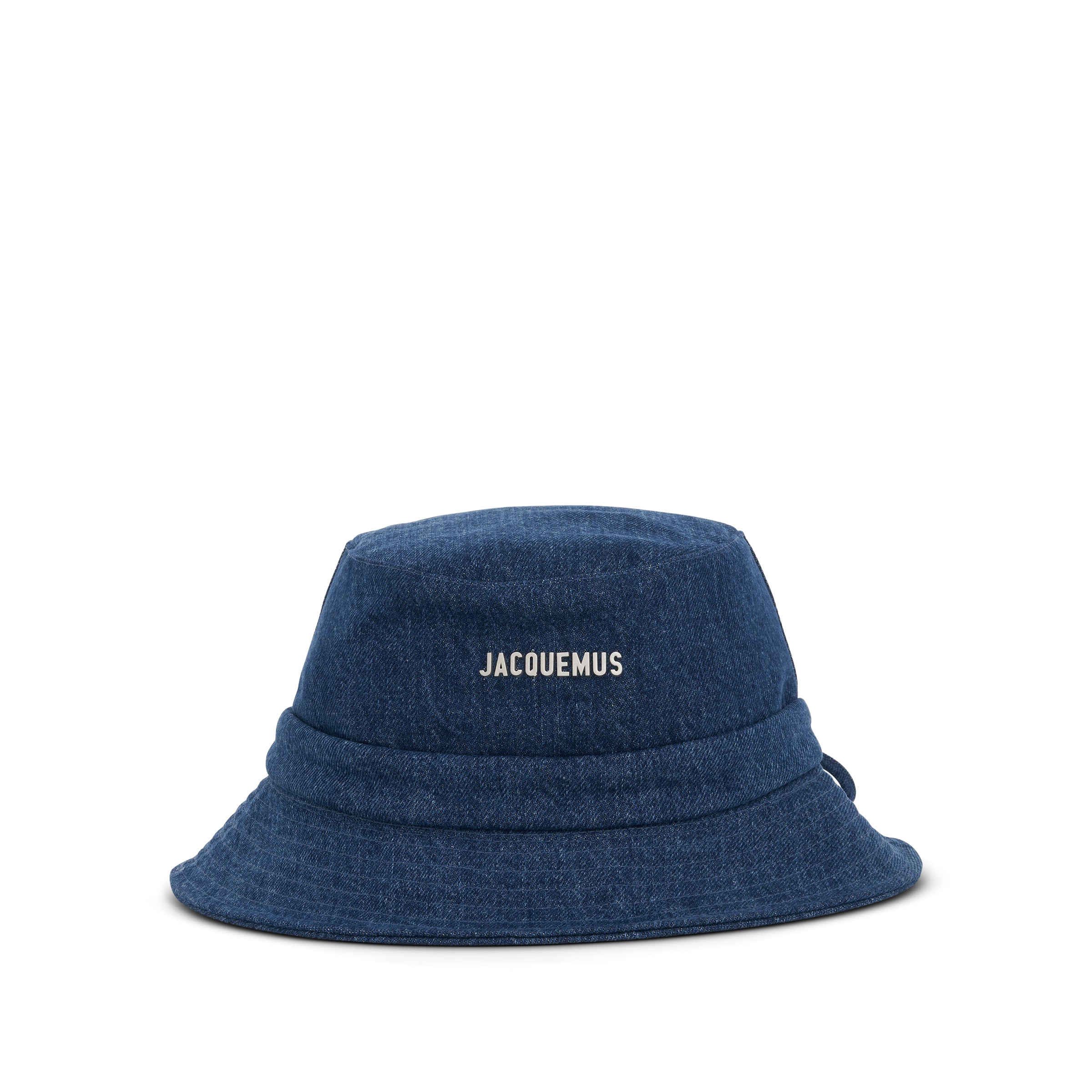 Bob Knotted Bucket Hat in Blue