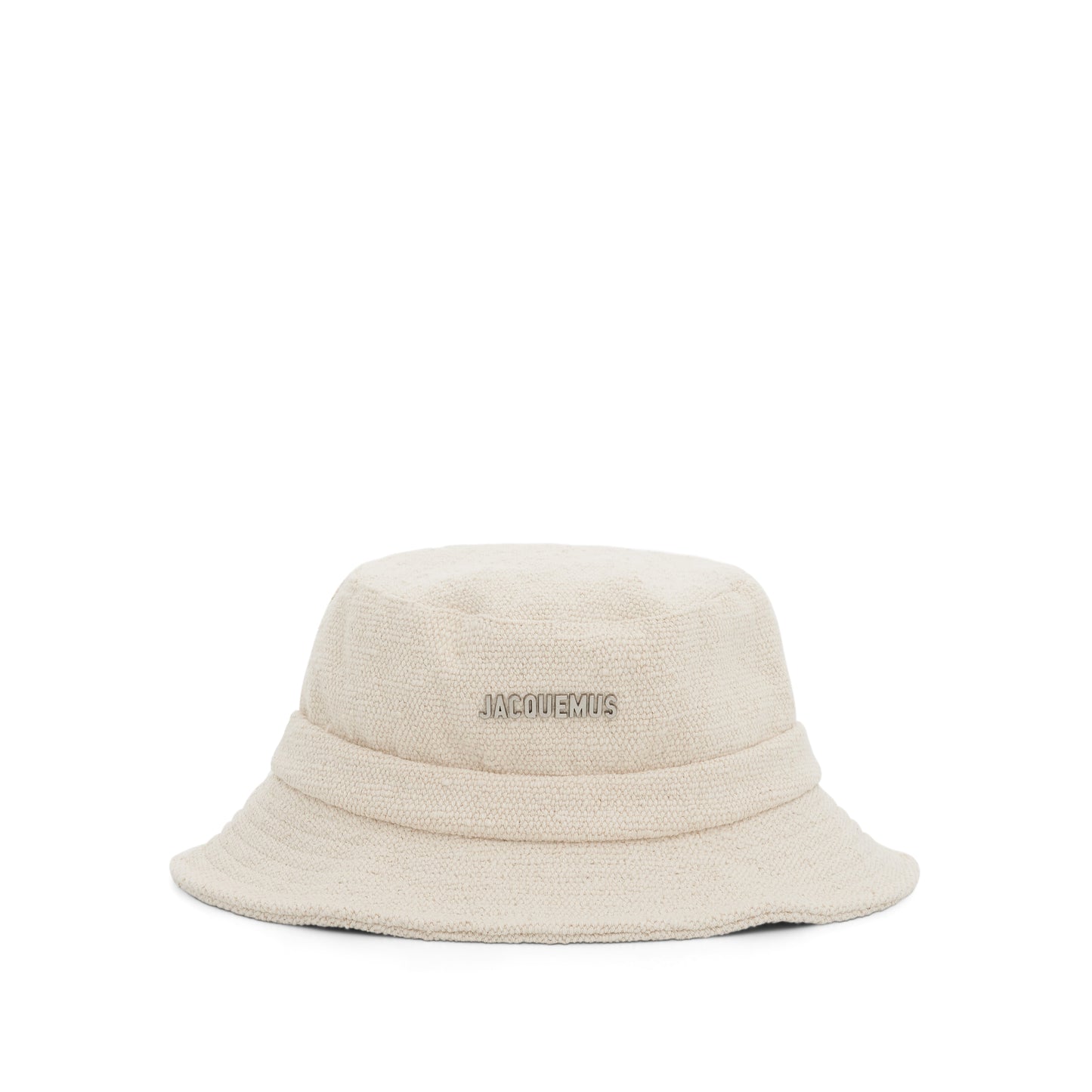 Bob Knotted Bucket Hat in Off-White