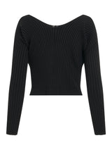 Pralu Longue Charm Cardigan in Black