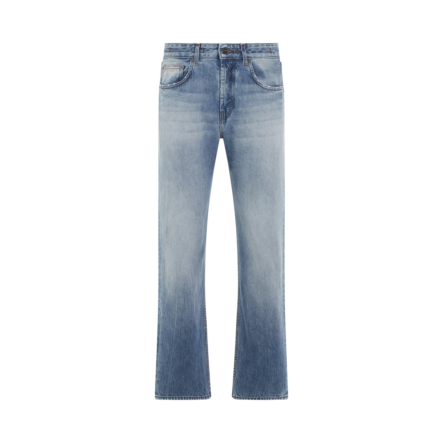 Fresa Denim Jeans in Light Blue/Tabac