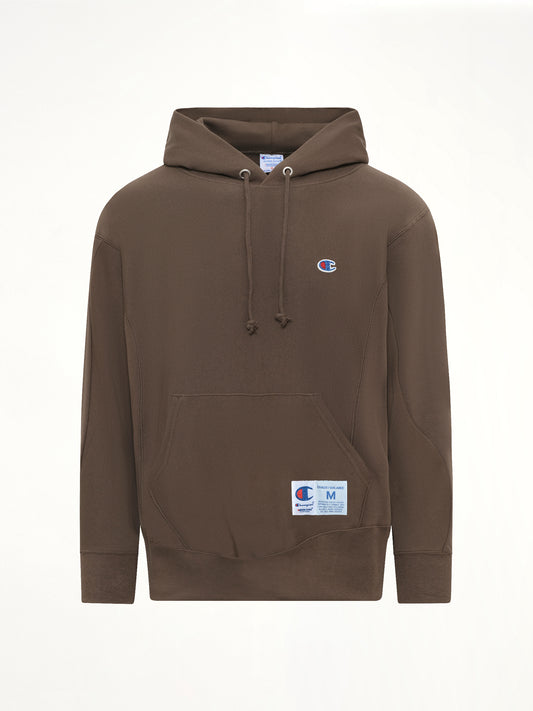 Champion x UC Hoodie in Khaki Gray