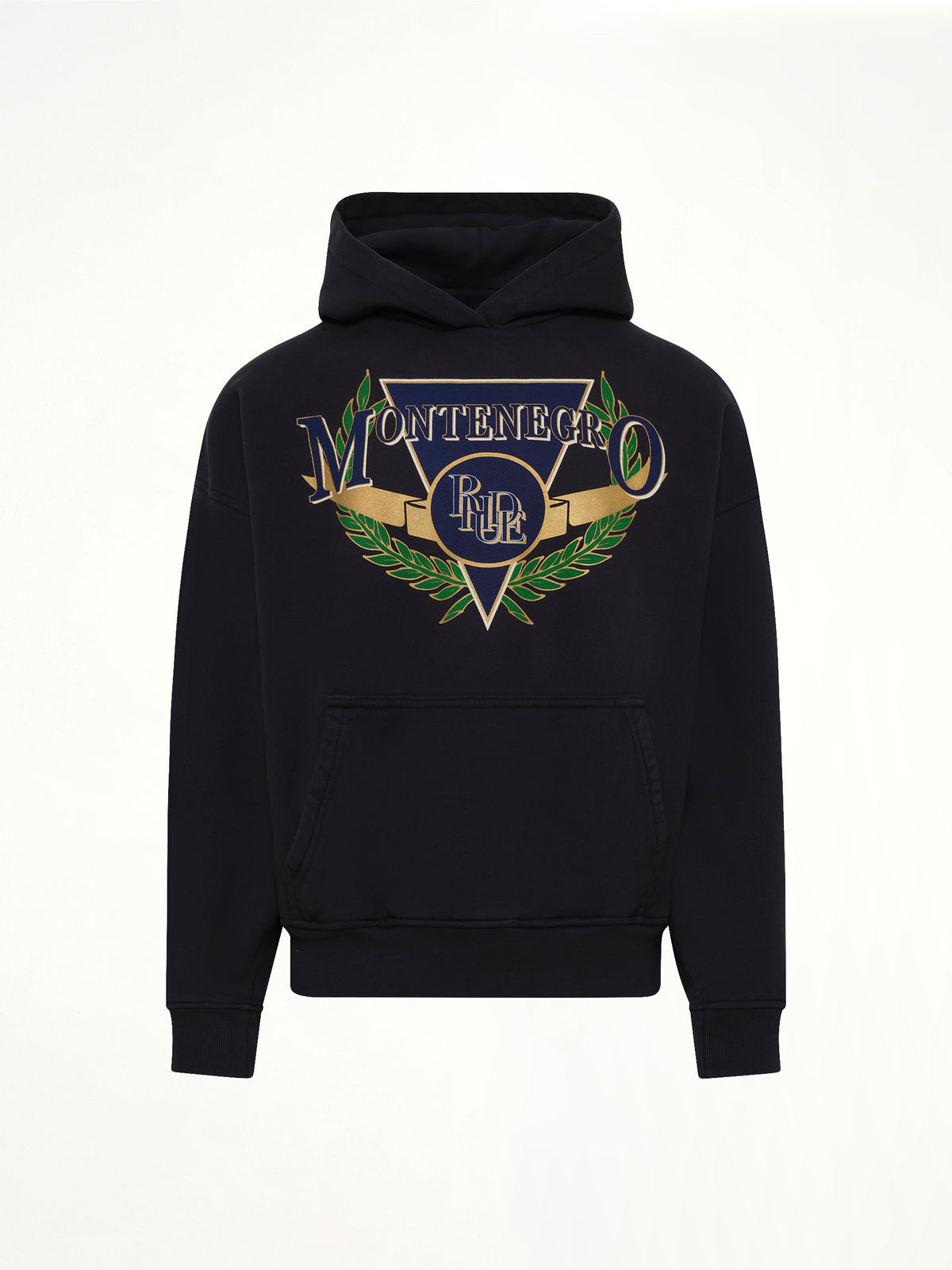 Montenegro Regatta Hoodie in Vintage Black/Navy