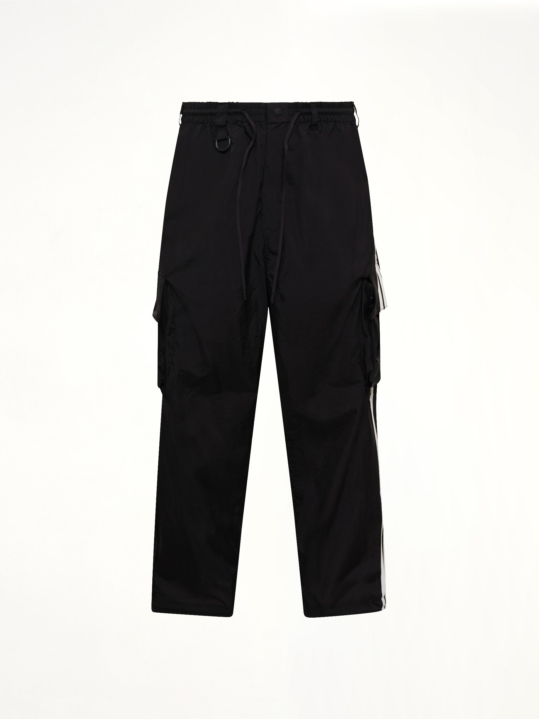 Y-3 Wire 3S Cargo Pants in Black Product Photo from MARAIS