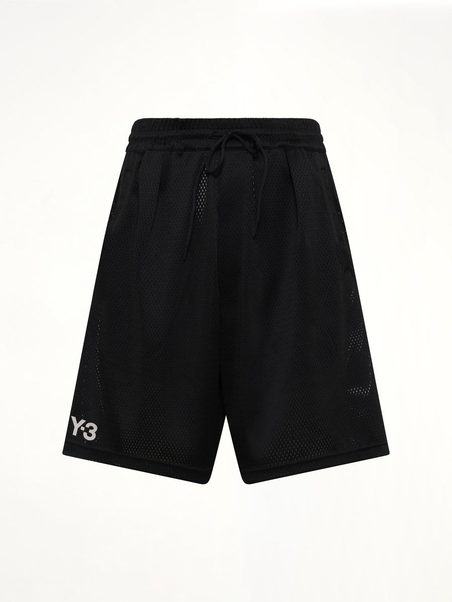 Mesh Shorts in Black
