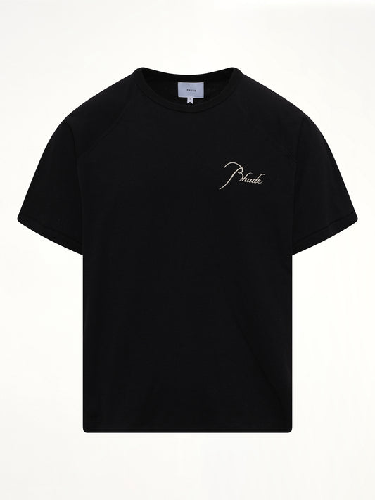 Classique Raglan T-Shirt in Black/White
